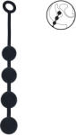 Levelz Round Silicone Anal Balls L 40mm Black