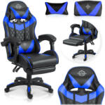 Sofotel Draknor II gamer szék, fekete és kék (TE242502)
