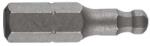  STANDARD bit 1/4' ' DIN/ISO 1173 C 6.3 alak - hatszögletű profil golyóval, DIM HX 4, L 25