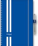Dayliner Calendar, planificator, A5, săptămânal, DAYLINER, "InSpiral GT", albastru-alb (DL7AG-ISFA5HE-GTKF)