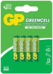 GP Batteries Greencell Aaa (r03) 24g Féltartós Elem 4db/csom