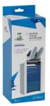 FroggieX FX-P5-C2-W Docking Charge and Storage PS5 dual fehér töltőállomás + lemez tartó állvány (FX-P5-C2-W) - pcx