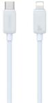USAMS KY cablu de date (Tip-C - fulger, 30W, încărcător rapid, 100cm) FEHÉR SJ692USB02 (SJ692USB02)