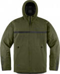 ICON PDX3 vízálló motoros kabát - OLIVE