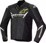  ALPINESTARS FASTER V3 Airflow motoros bőrkabát | Black/White/Yellow