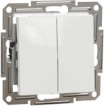 Schneider Electric Schneider EPH0670121 Asfora Kettős váltókapcsoló fehér keret nélkül (EPH0670121)