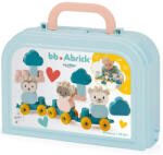 Ecoiffier BB Abrick Didaktikus kisvonat építőjáték elemekkel (7600007923)