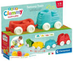Clementoni Soft Clemmy 17961 Készségfejlesztő szenzoros vonat játékszett (17961)