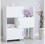 ASIR GROUP Szekrény ANNA 89, 8x65 cm fehér 788DEC3901 (AS0628)