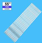  Háttérvilágítás Axen Woon Elton 55coll 6LED 3V 12db/csomag