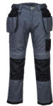 Portwest PW3 Urban Work Lengőzsebes Nadrág - 30 (S), Szürke/Fekete