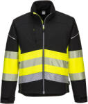 Portwest PW375BKO4XL PW3 Hi-Vis Class 1 Softshell Kabát 4XL
