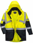 Portwest S760 Jól Láthatósági Lélegző Dzseki - S, Sárga/Sötétkék