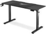 Diablo Chairs DIABLO X-Tensio Állítható magasságú gamer asztal, elektromos íróasztal, 1400 mm, fekete