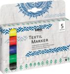 Kreul Javana Texi Medium Set markere textile 5 Bucăți (90710)