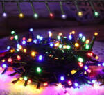 TRACON Tracon CHRSTHOB200RGB Karácsonyi fényfüzér, színes, kültéri/beltéri (X25028) 230VAC, 2+5M, 200LED, 3, 6W, RGB, IP44 (CHRSTHOB200RGB)