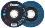 Berger INOX lamellás csiszolótányér F29 kúpos 125x22, 2 P60Z (010602-0087) - szerszamplusz