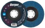 Berger INOX lamellás csiszolótányér F29 kúpos 125x22, 2 P100Z (010602-0089)