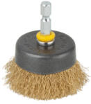 wolfcraft drótcsiszoló fazékkefe, sárgarézdrót 50mm (2112000)
