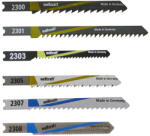 Wolfcraft szúrófűrészlap készlet vegyes HSS+HCS U 10db (2356000)