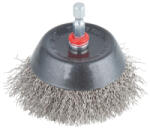 wolfcraft drótcsiszoló fazékkefe inox 75mm bitbefogás (2746000)