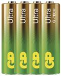 GP Batteries GP ultra alkáli ceruzaelem AA 4db-os csomag 1, 5V (B02214)