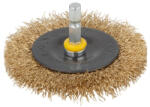 wolfcraft drótcsiszoló körkefe, sárgarézdrót 75mm (2110000)