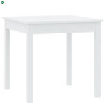 INTERMEBLE SENDI Étkezőasztal Fehér Színben. 80x80 cm