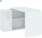 INTERMEBLE NASH Íróasztal Fehér Színben. 120 cm