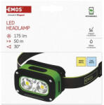 EMOS 175lm tölthető P3545 LED Fejlámpa (EMOS-P3545)