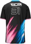 KAPPA Alpine F1 gyerek póló Kombat Ocon 2024 fekete|rózsaszín|vörös - decathlon - 32 190 Ft