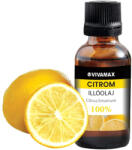 Vivamax Citrom 100%-os tisztaságú illóolaj (10 ml)