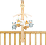 Nattou zenélõ-forgó plüss fa állvánnyal Felix and Leo - vitalcafe