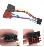  Iso 16PIN Kocka Autórádióhoz Adapter Csatlakozó Kábelköteg Kenwood Jvc (1610190051011)