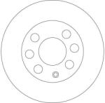 TRW DF4439 féktárcsa (1db)