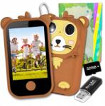 ZeeTech Gyerek Telefon Játék Digitális Kamera Oktatási Kamera Kártya 32GB (Telefon komórkowy dziecięcy aparat kamera )