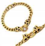  Arany karkötő párducfejjel 585 14 k