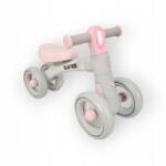 Blue Ride Futóbicikli tolókar egy éves Ari lovas lámpa szürke rózsaszín (158)