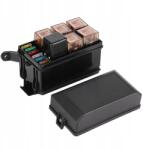  6-UTAS Relé És Biztosíték Doboz 12V 4P 40A 12V 5P 100A