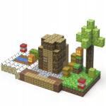  Mágneses Építőkockák Kocka 192 Db-os Építőkocka Pixel Játék