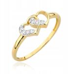 M. Jopek Arany Eljegyzési Gyűrű 585 Gyémánt 0, 06ct