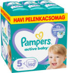 Pampers Active Baby 5 pelenka, 11-16 kg 150 db - HAVI pelenkacsomag