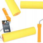 TRCR Nyomógörgő 25 cm Gumi Görgő Tapétázás Kiegyenlítő Fogantyú Zn (SE030215013)