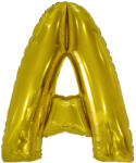 Riethmüller Fólia léggömb, "A" betű, arany, 99 cm