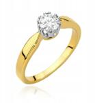 M. Jopek Arany Eljegyzési Gyűrű 585 Gyémánt 0, 40 ct - allegro - 503 365 Ft