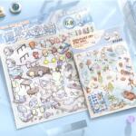 Simno - Pixel űrállomás - matricajelenet 1 darabos kirakó (6941776322184)