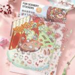 Simno - Repülő virágok - matricajelenet 1 darabos kirakó (6941776321125)