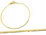  Arany páncélos karkötő 1.6 mm 585 14 k