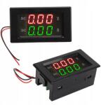  2 az 1-ben Panel Modul Voltmérő 600V Ammérmérő 100A Led Kijelző (YB483VA)