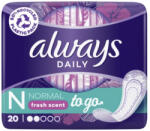 Always Tisztasági betét ALWAYS Sing normál deo 20 darabos (C49999) - papir-bolt